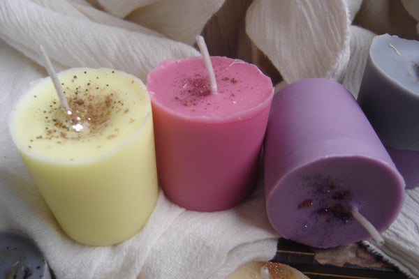 Uncrossing/Blessing Double Action Candles, Hand-Poured
