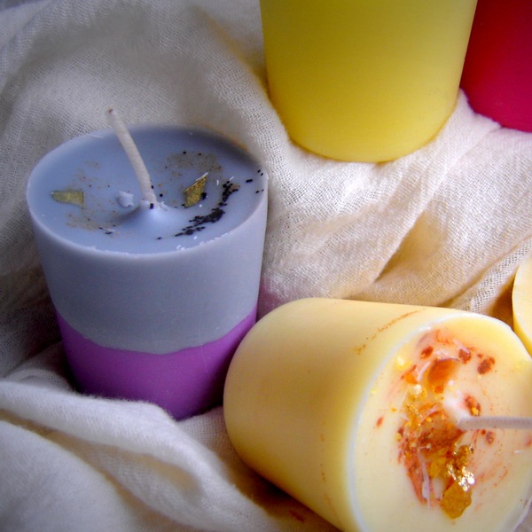 Uncrossing/Love Drawing Double Action Candles, Hand-Poured