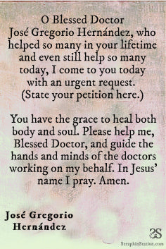 Dr. Jose Gregorio Hernandez Holy Card, Wallet Sized