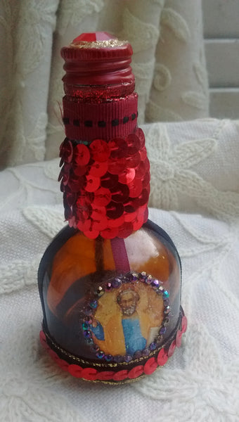 St. Peter Altar Bottle, Shrine Offering, Road Opener