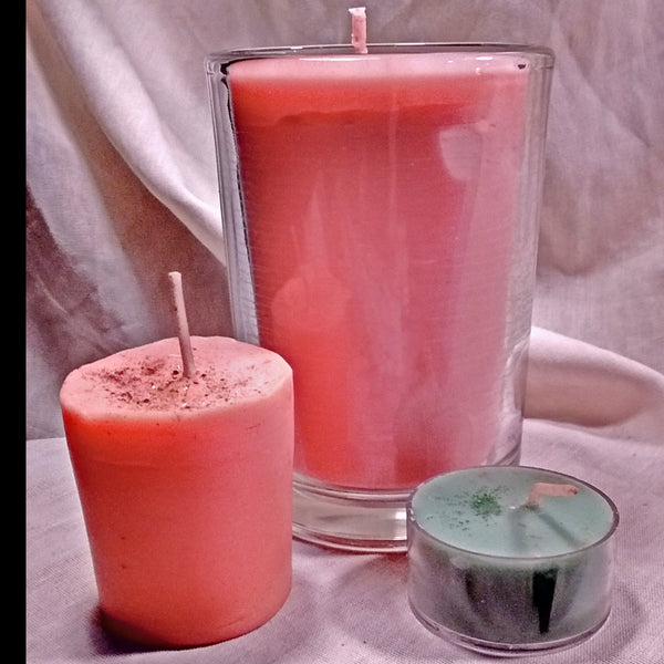 Uncrossing/Love Drawing Double Action Candles, Hand-Poured