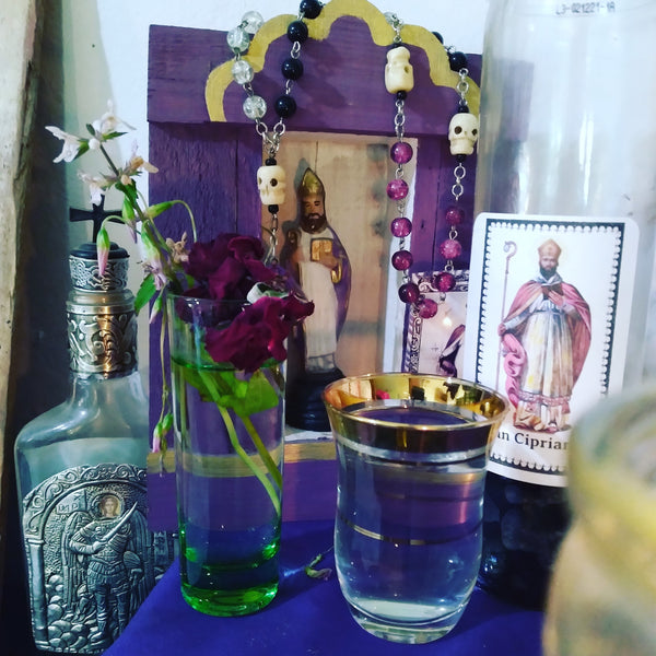 St. Cyprian Novena, Chaplet Service, and Custom Paket: Uncrossing, Protection, Psychic Vision, Black Arts, Love - Sep 17-25, 2024