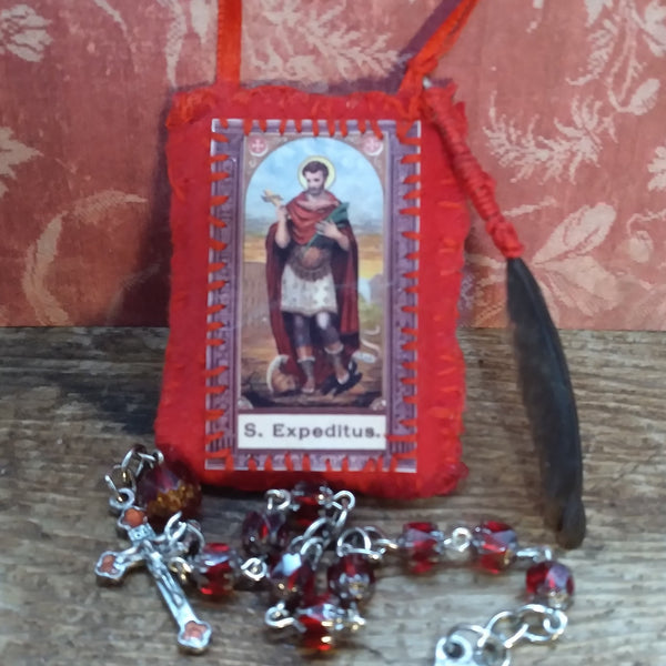 St. Expedite Paket Amulet, Custom Fixed