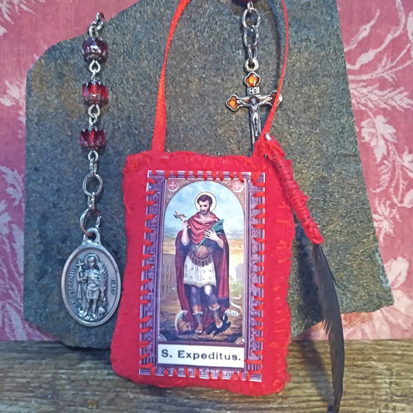 St. Expedite Paket Amulet, Custom Fixed