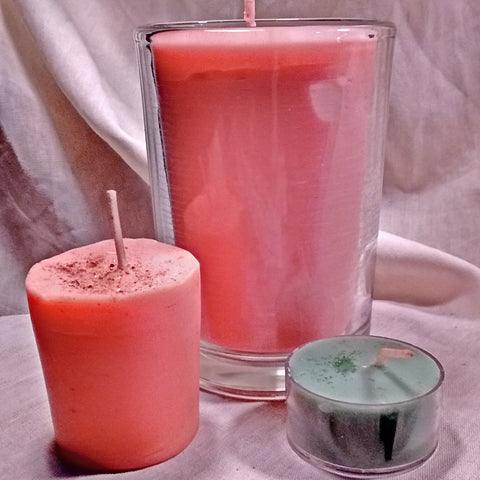 Uncrossing/Blessing Double Action Candles, Hand-Poured